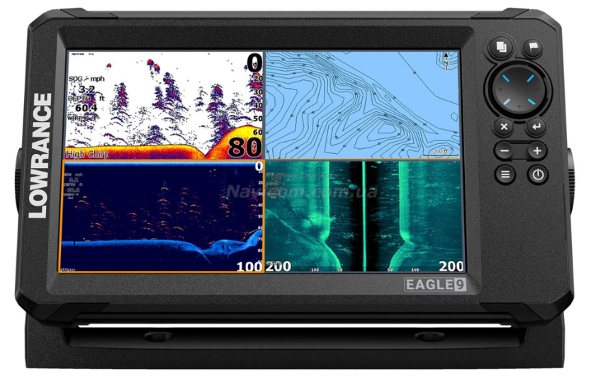 Ехолоти для береговика та човняра 2D vs SideDown Imaging